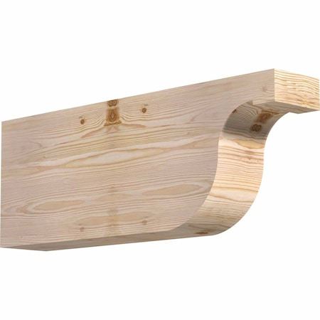 Ekena Millwork Del Monte Smooth Rafter Tail, Douglas Fir, 5 1/2"W x 12"H x 32"L RFT06X12X32DEL00SDF